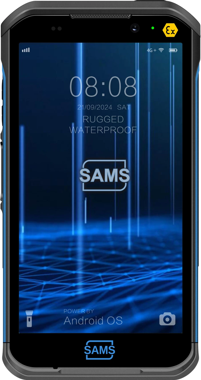 SAMS IS-04Z1 rugged smartphone