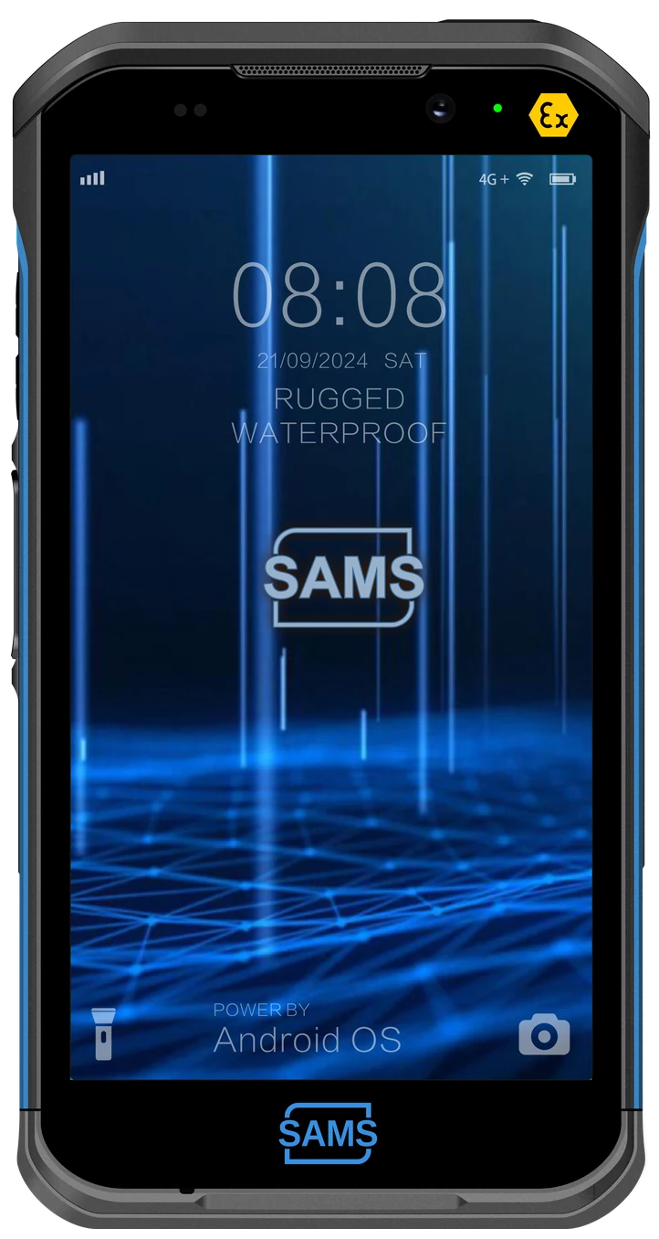 SAMS IS-04Z1 rugged smartphone